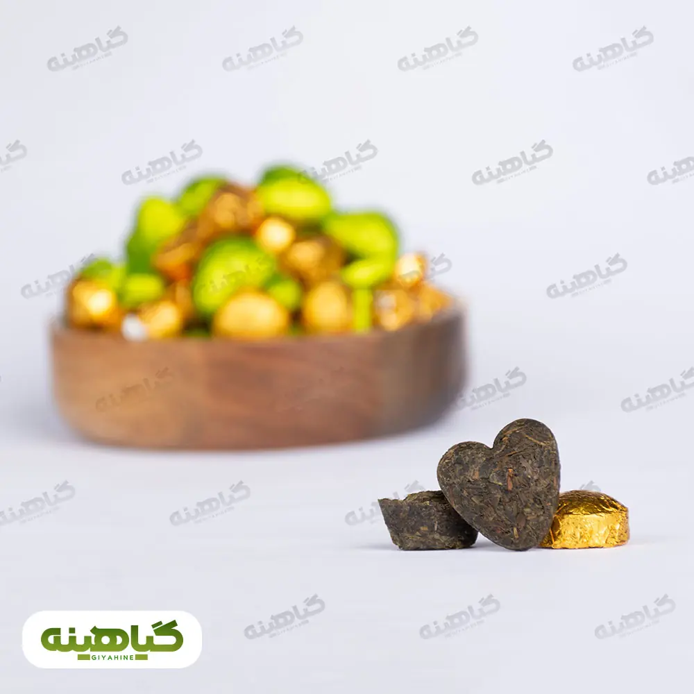 چای سبز پوئر (قلبی شکل)