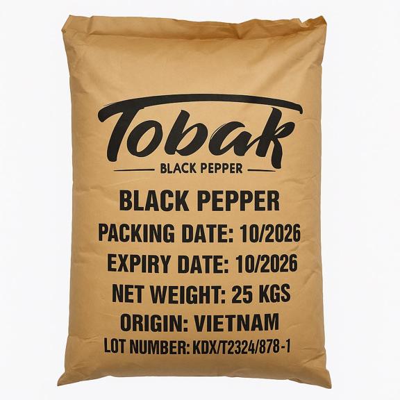 خرید فلفل سیاه سایز 5 میل توبک